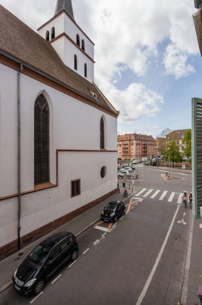 Appartement Quai Des Bateliers Straatsburg Buitenkant foto